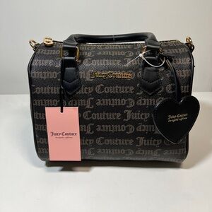 NEW Black Juicy Couture Purse with Crossbody Strap